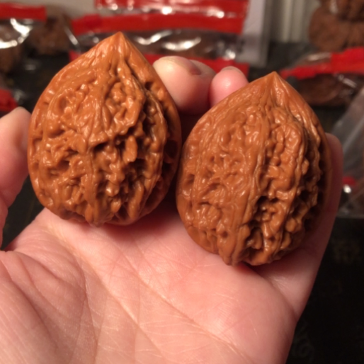 【闪购商品】文玩核桃把件大沽石39