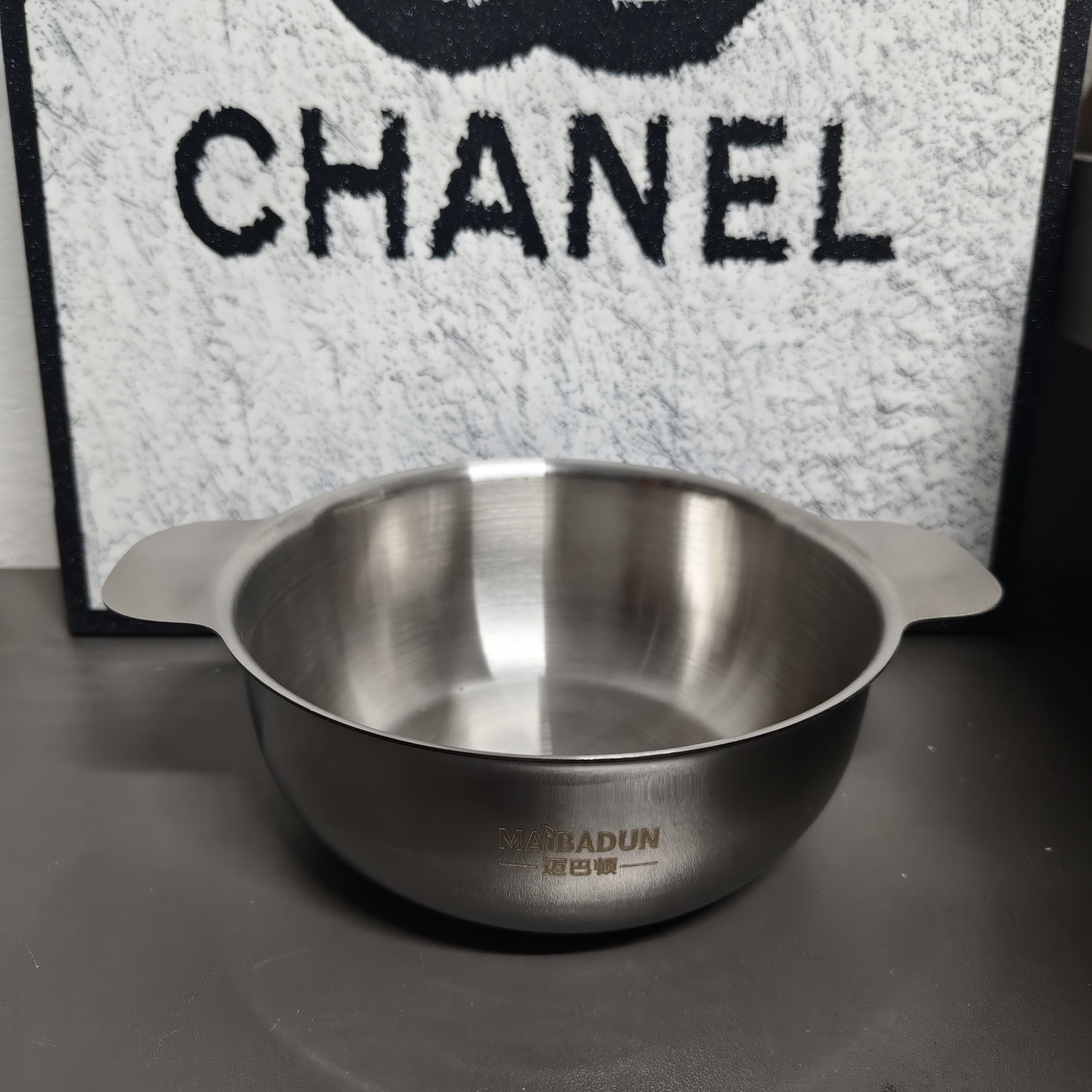 A165-迈巴顿食品级不锈钢三层钢双耳小锅汤锅