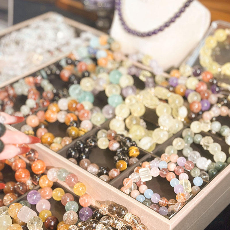 3【综合过款链接】天然水晶手串小众原创设计款【手围均码14cm-17cm】