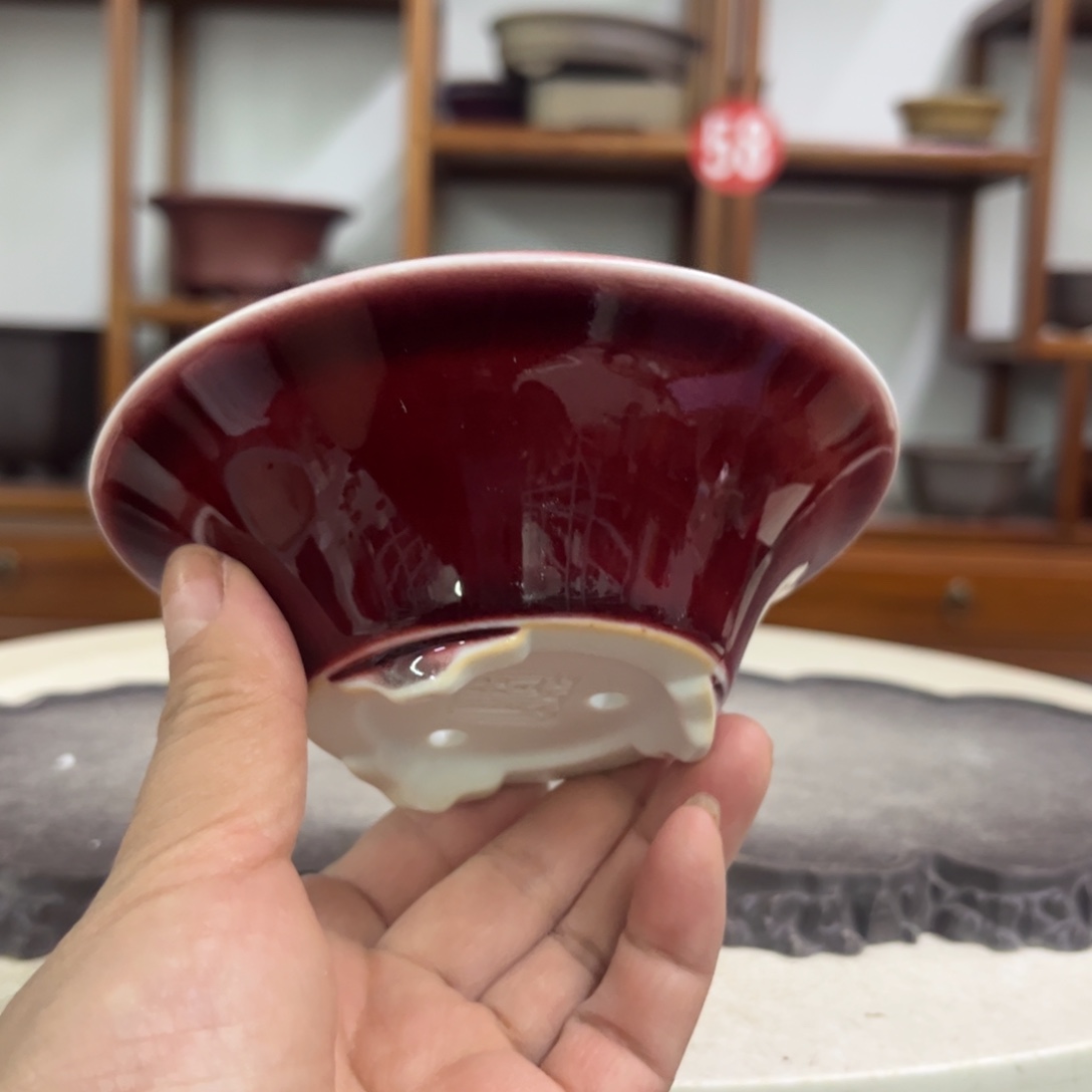 紫砂花盆瑕疵4-12。。。