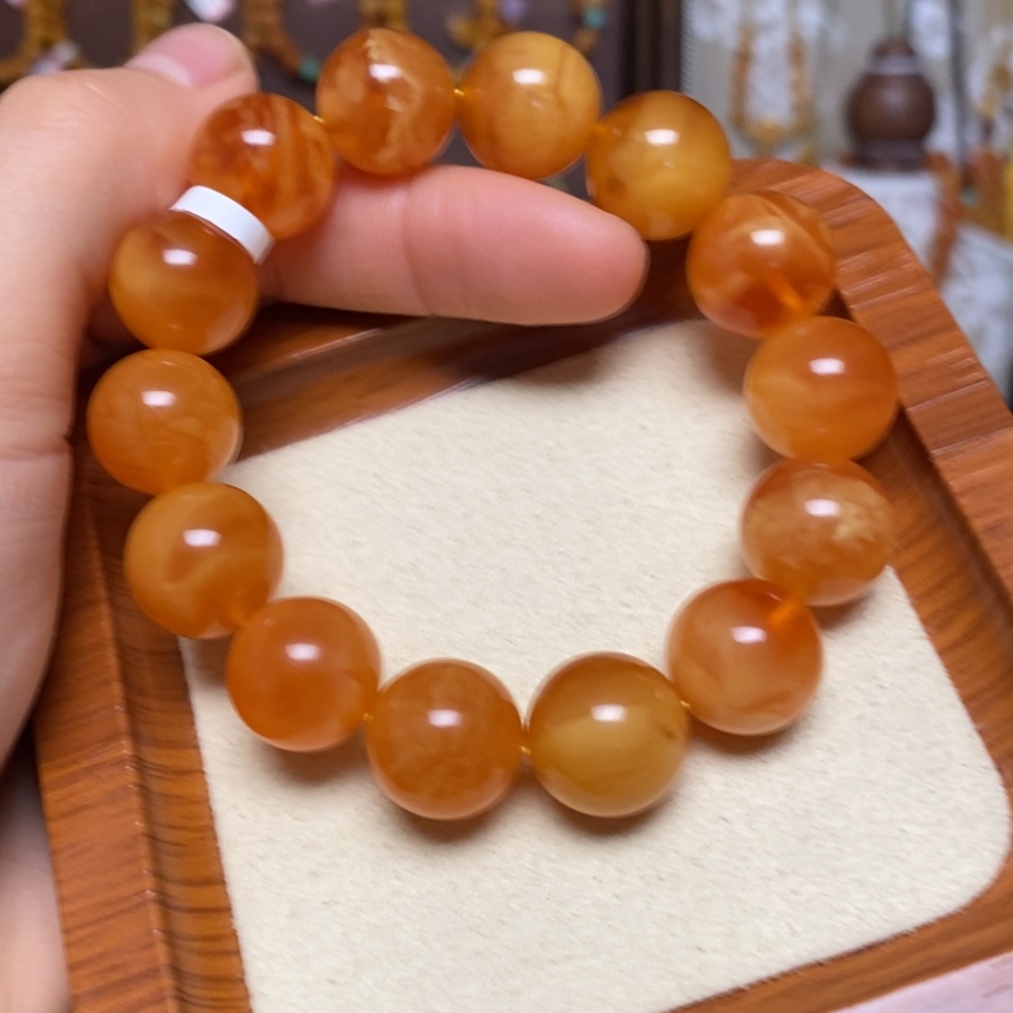【闪购商品】手链蜜蜡未镶嵌手串