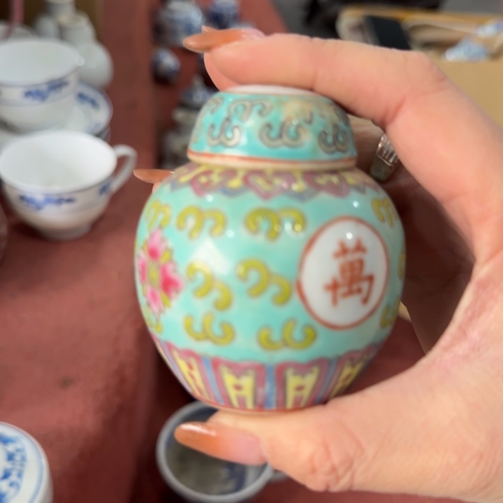 摆件陶M**元景德镇陶瓷艺术品