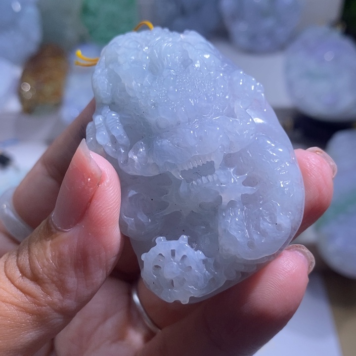 【闪购商品】翡翠挂件未镶嵌J****z龙牌