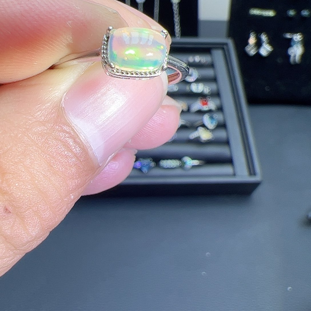 紫晶珠宝半成品银S925镶嵌