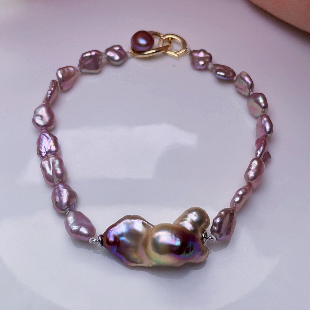 淡水珍珠手链未镶嵌