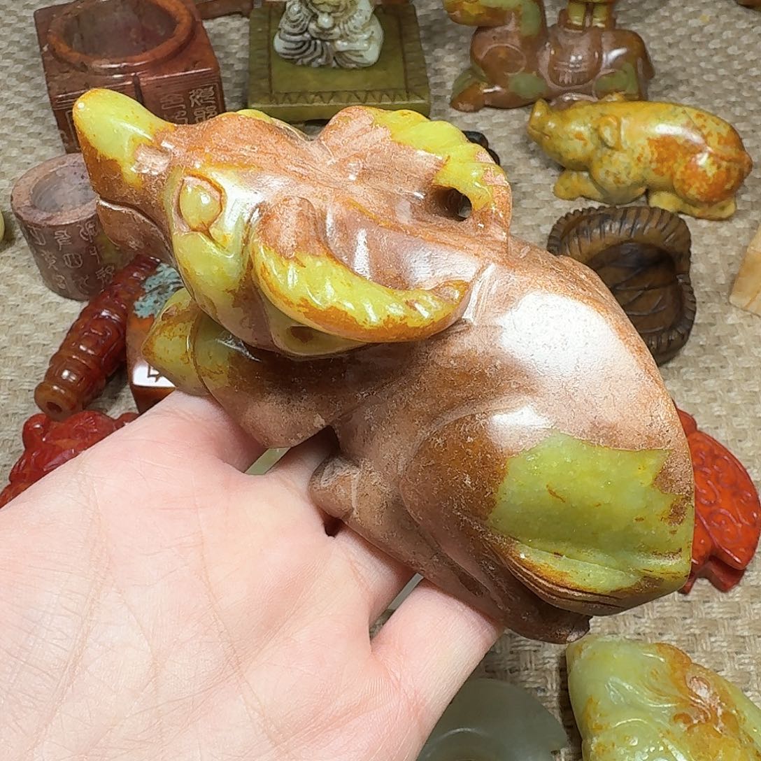 白玉菩提吊坠挂件