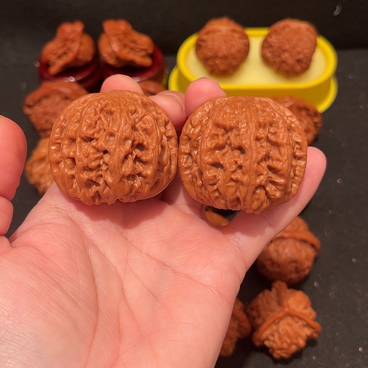 文玩核桃把件全品精配大粗筋44