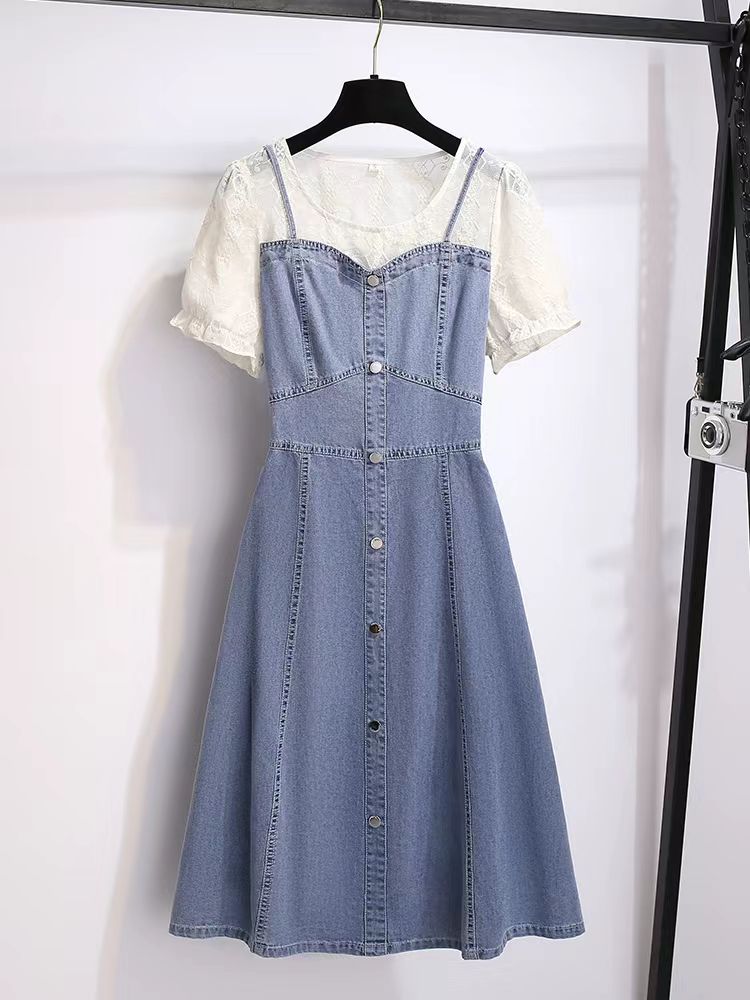 1.福利专用夏季牛仔连衣裙默认瑕疵