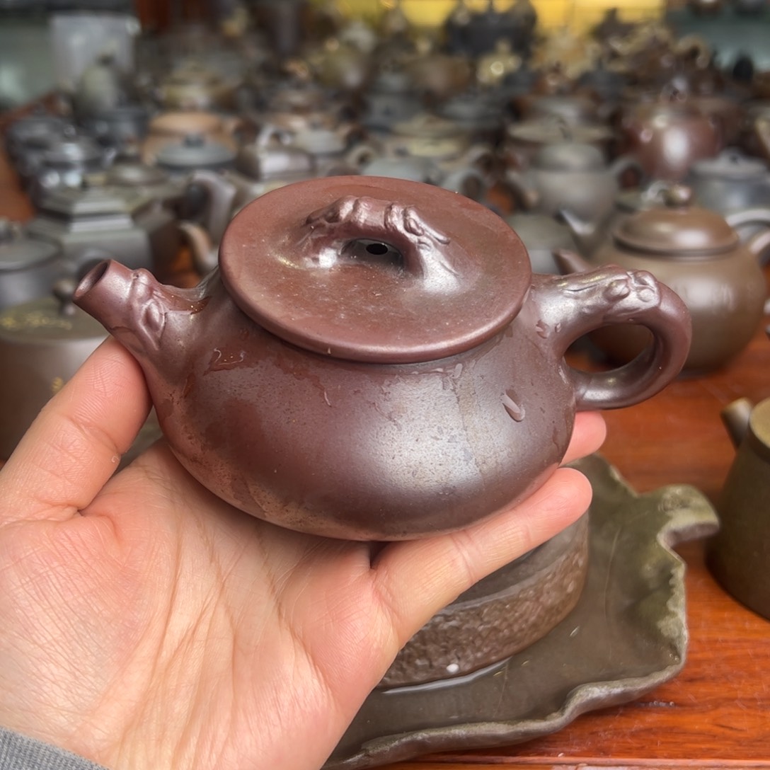 贵台龙窑柴烧茶壶01