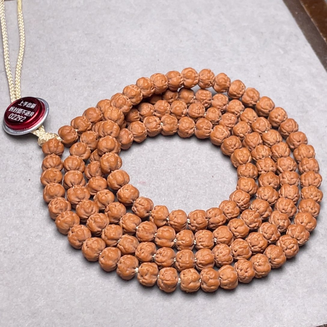 泽***海金刚菩提手串定制款金花佛手尺寸6.5➕