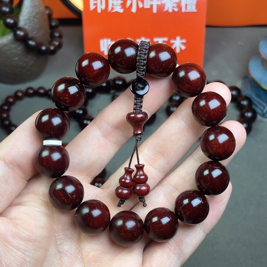 手串/手链小叶紫檀印度小叶紫檀1.5cm