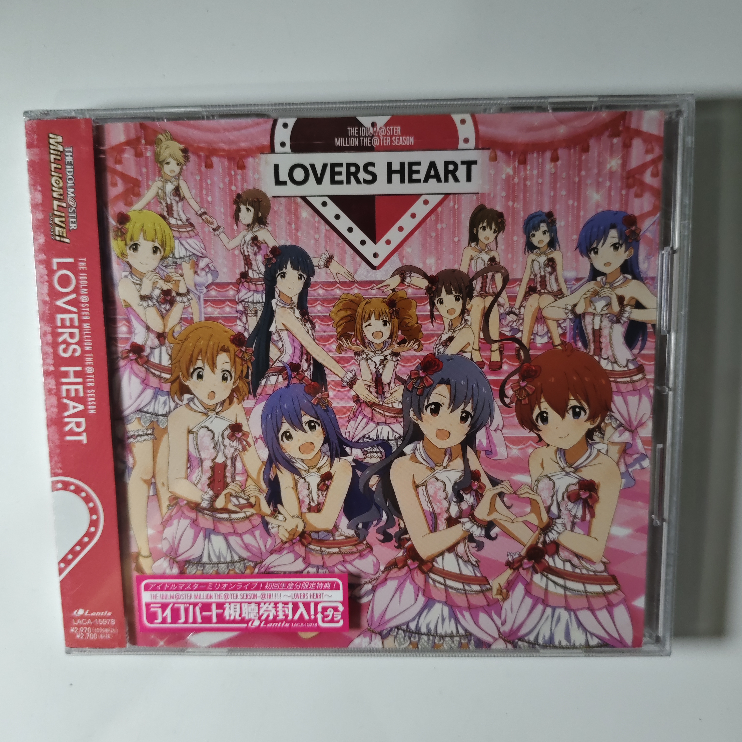 21【日】未拆 偶像大师 MILLION THE@TER SEASON LOVERS HEART CD