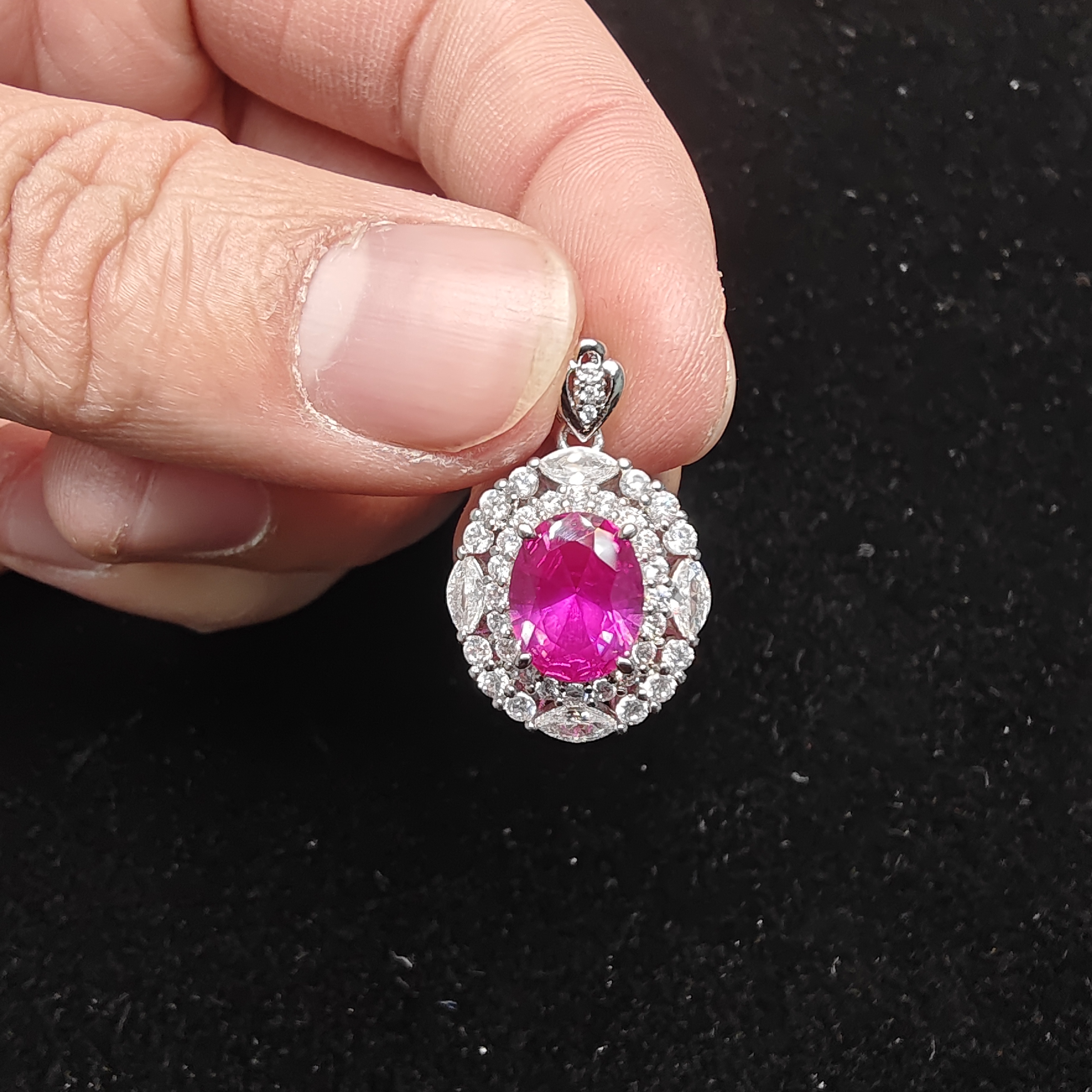 意大利 GD-奢华气质轻奢彩色耳饰吊坠戒指腰佩J046