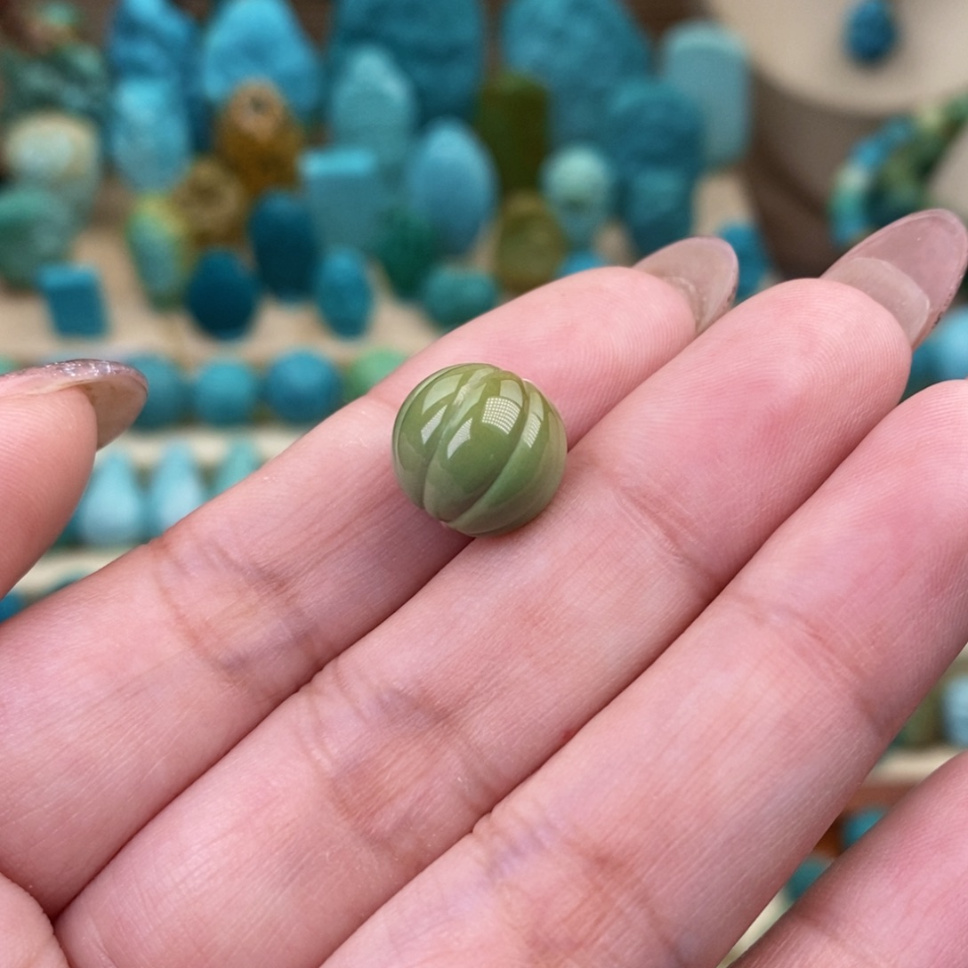 绿松石珠宝奇石未镶嵌