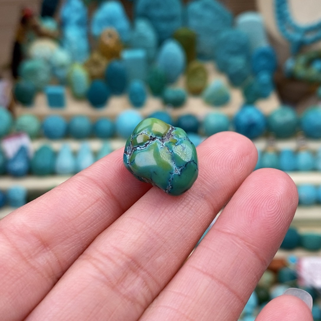绿松石珠宝奇石未镶嵌