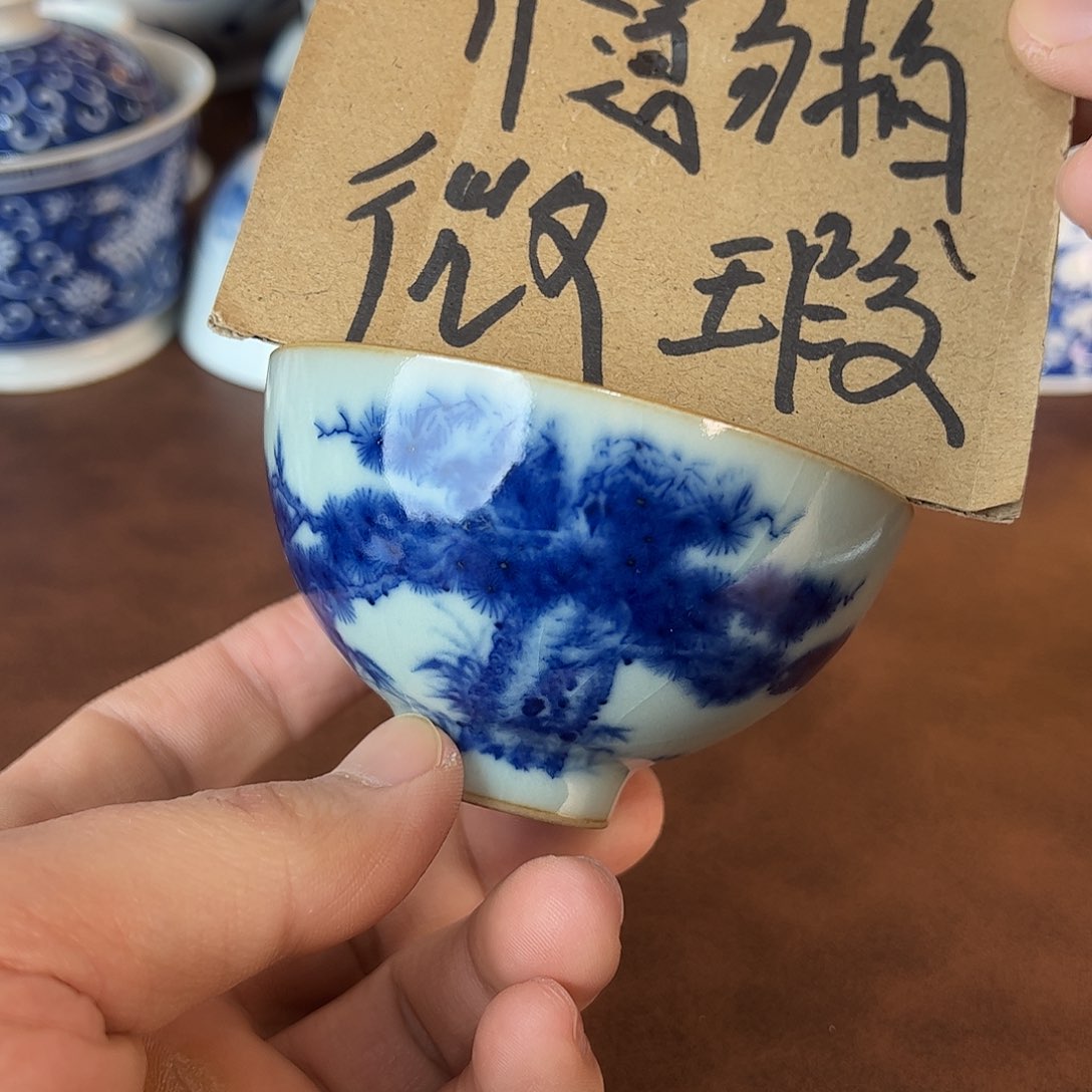 杯景德镇全手工手绘陶瓷