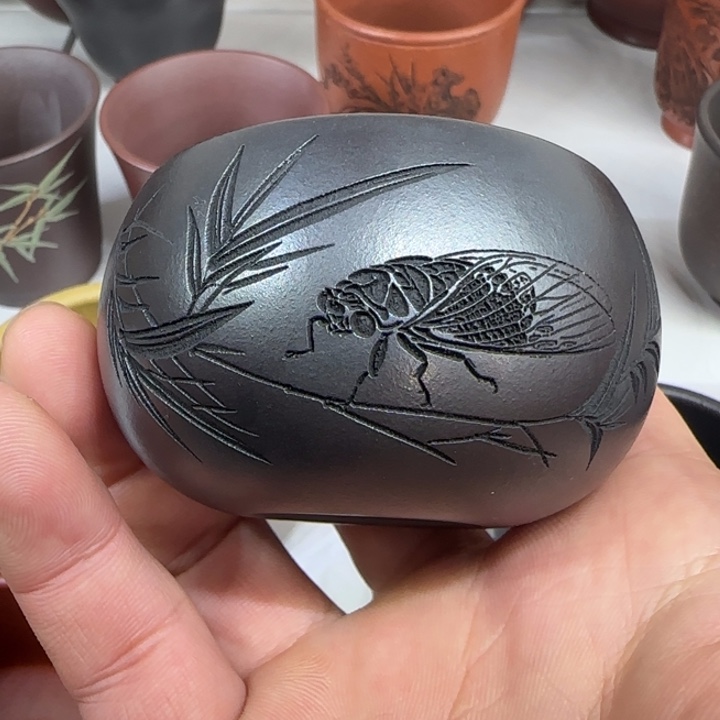 茶杯紫砂全手工制作工艺