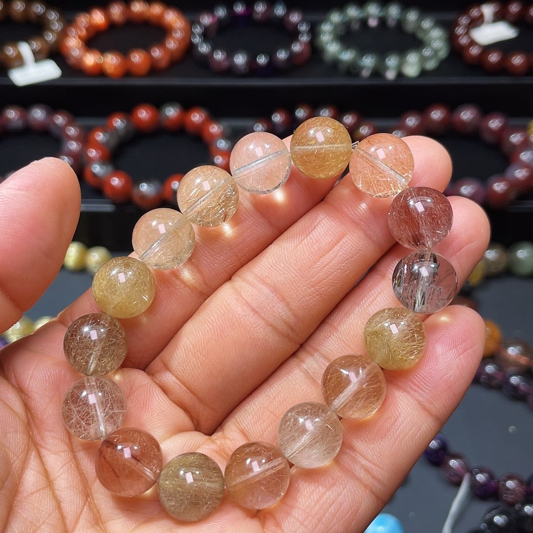 手串水晶未镶嵌发晶