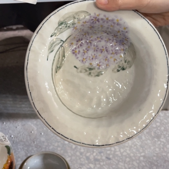 瓦当景德镇釉下手绘陶瓷