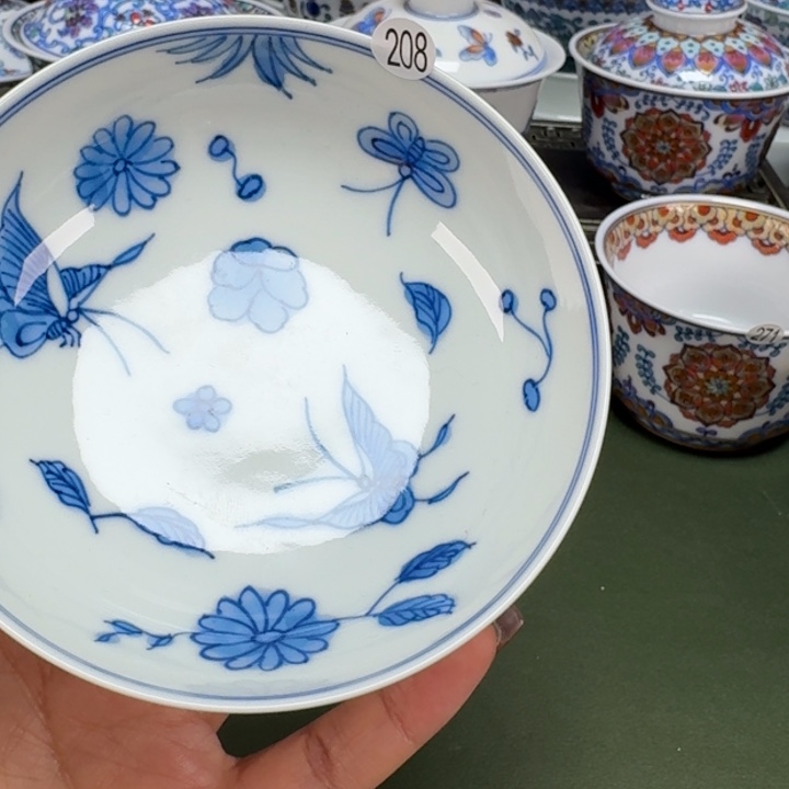 沙沙手工手绘茶具208