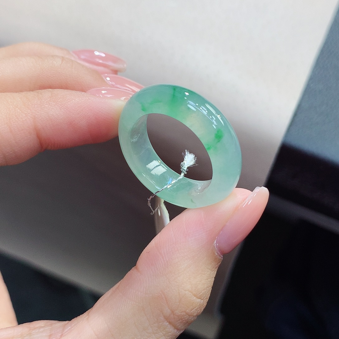 未镶嵌戒指翡翠18号