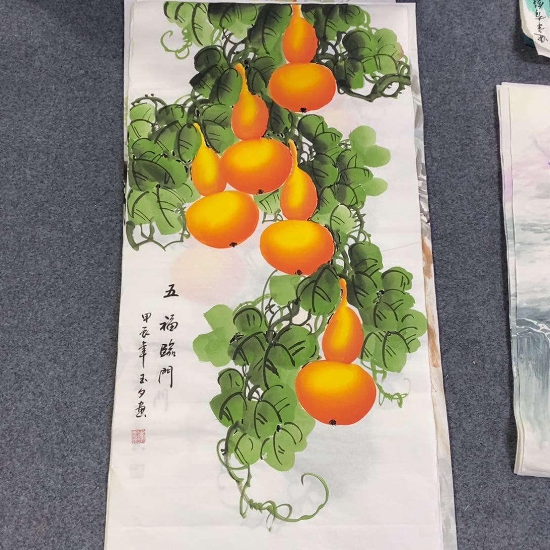 国画尺寸100✖️50三尺微瑕疵处理