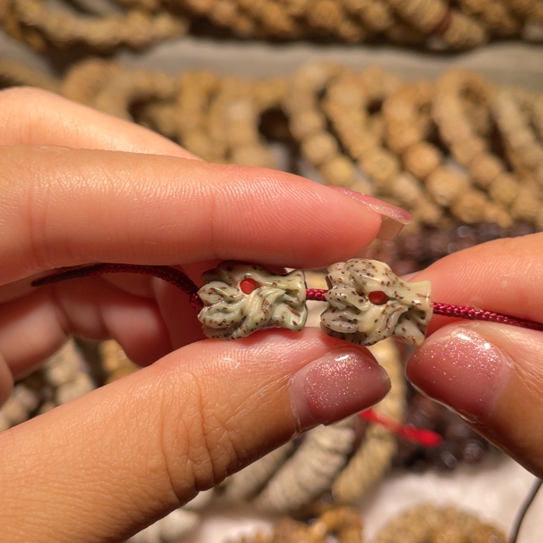 星月菩提吊坠龙头单颗9×8