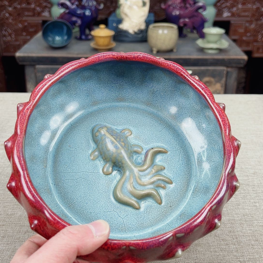 瓷片正能量陶瓷艺术品