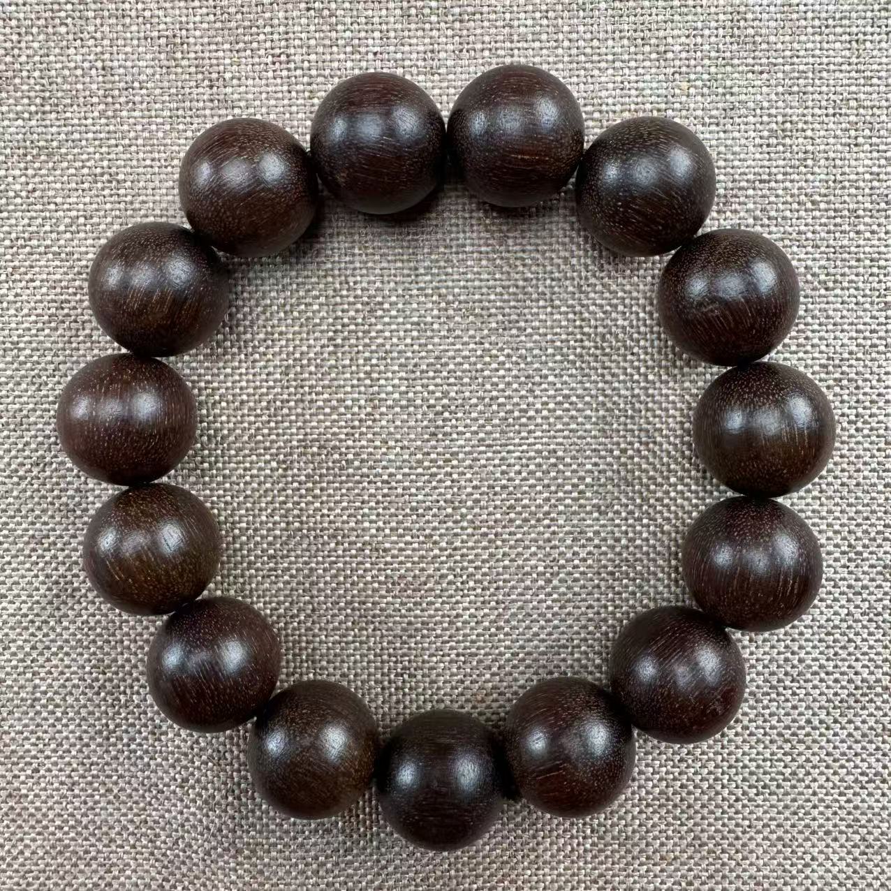 【芸奇】巴布亚暗夜星空黑金贡木1.5单圈