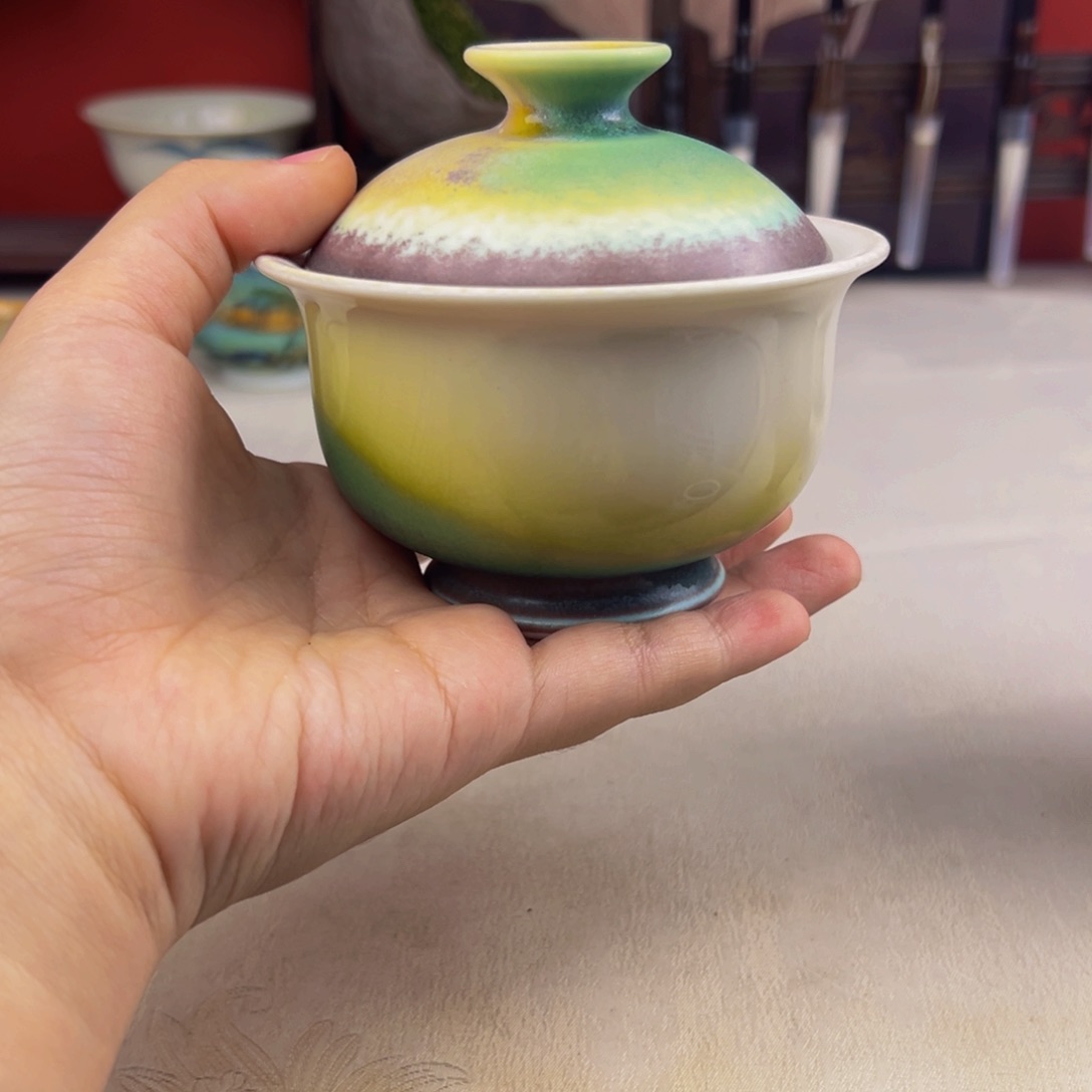 杯子纯手工柴烧主人杯