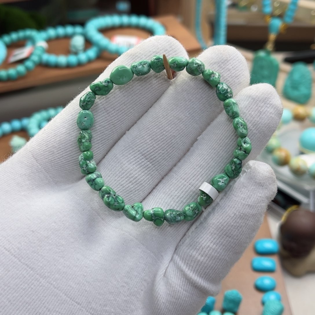 绿松石未镶嵌配饰