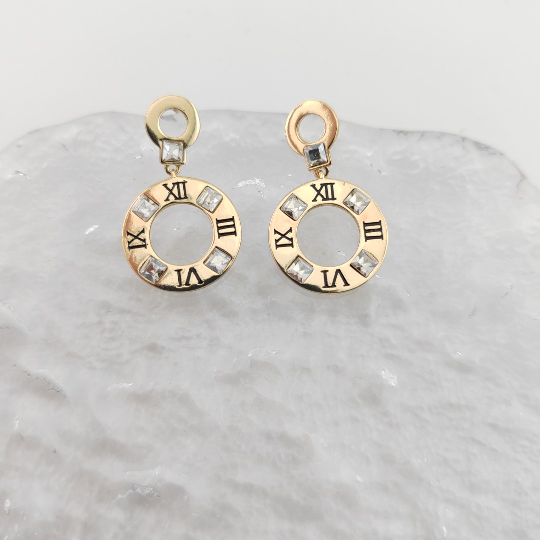 XUPING/旭平首饰 合金仿水晶耳饰 【潘生福利】高级GDQ X001018282