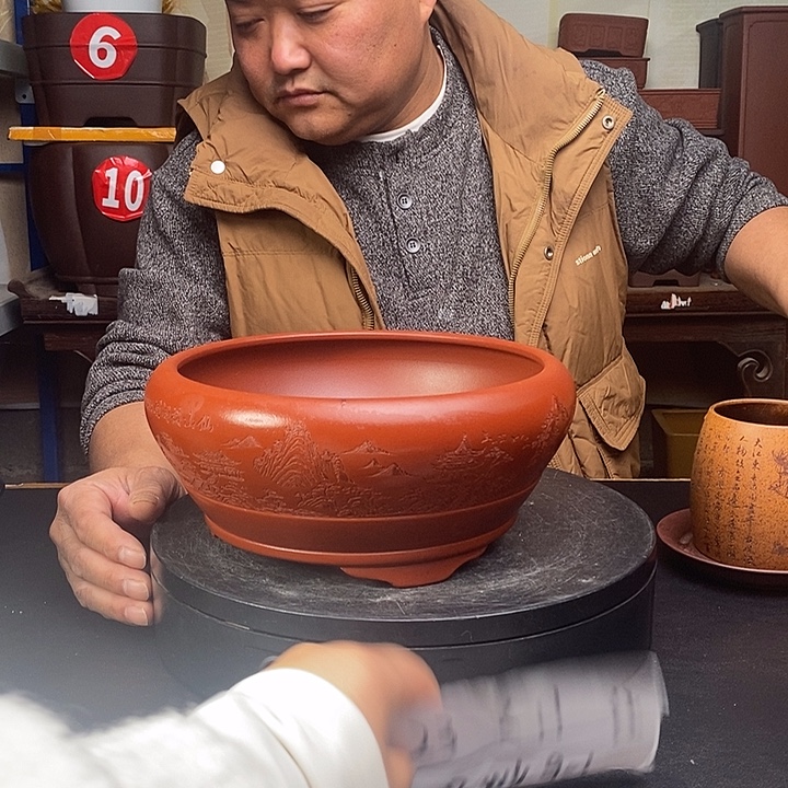 花盆紫砂货号一只Wk901