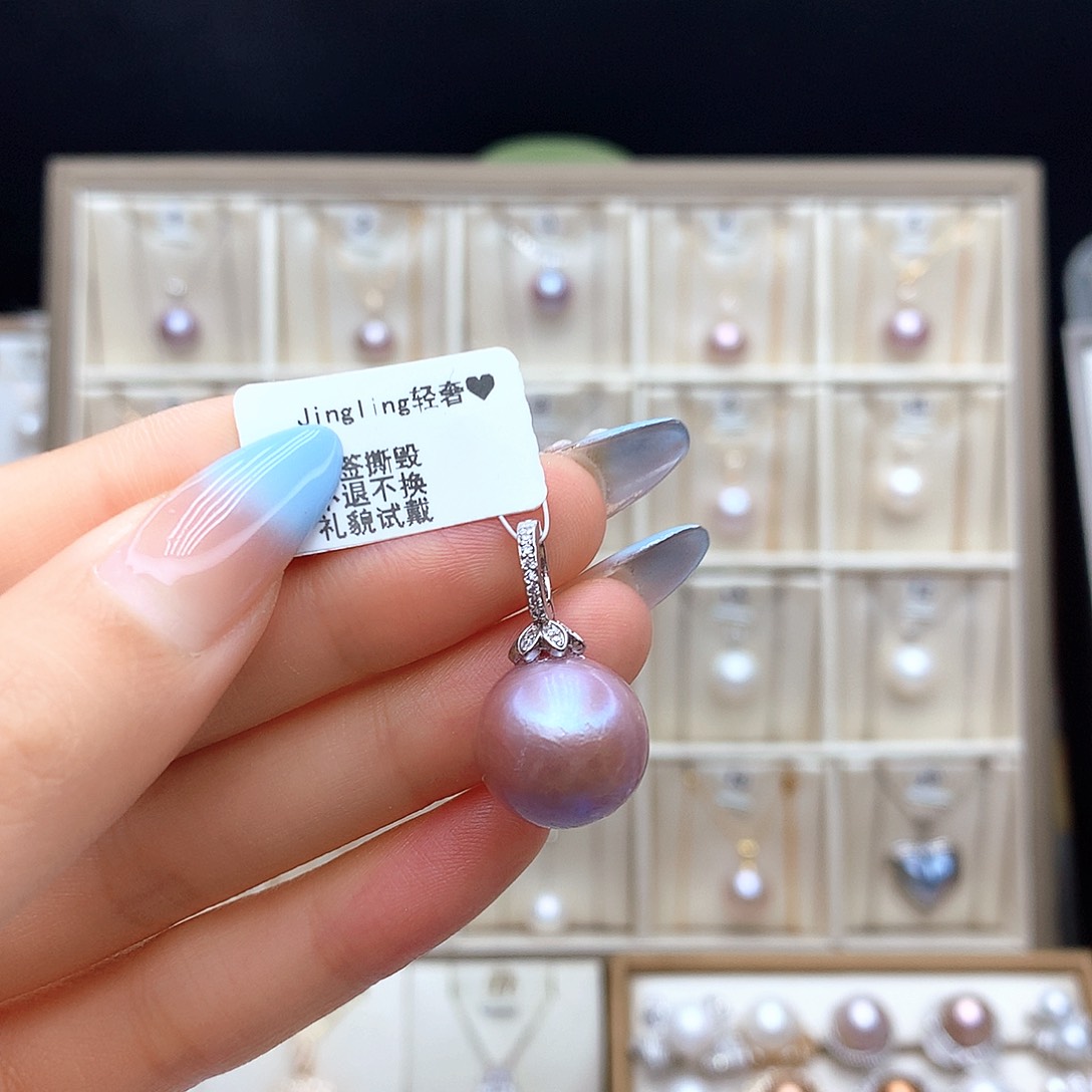 淡水珍珠合金颈饰