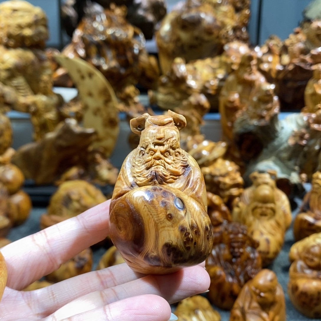 木崖柏工艺品手把