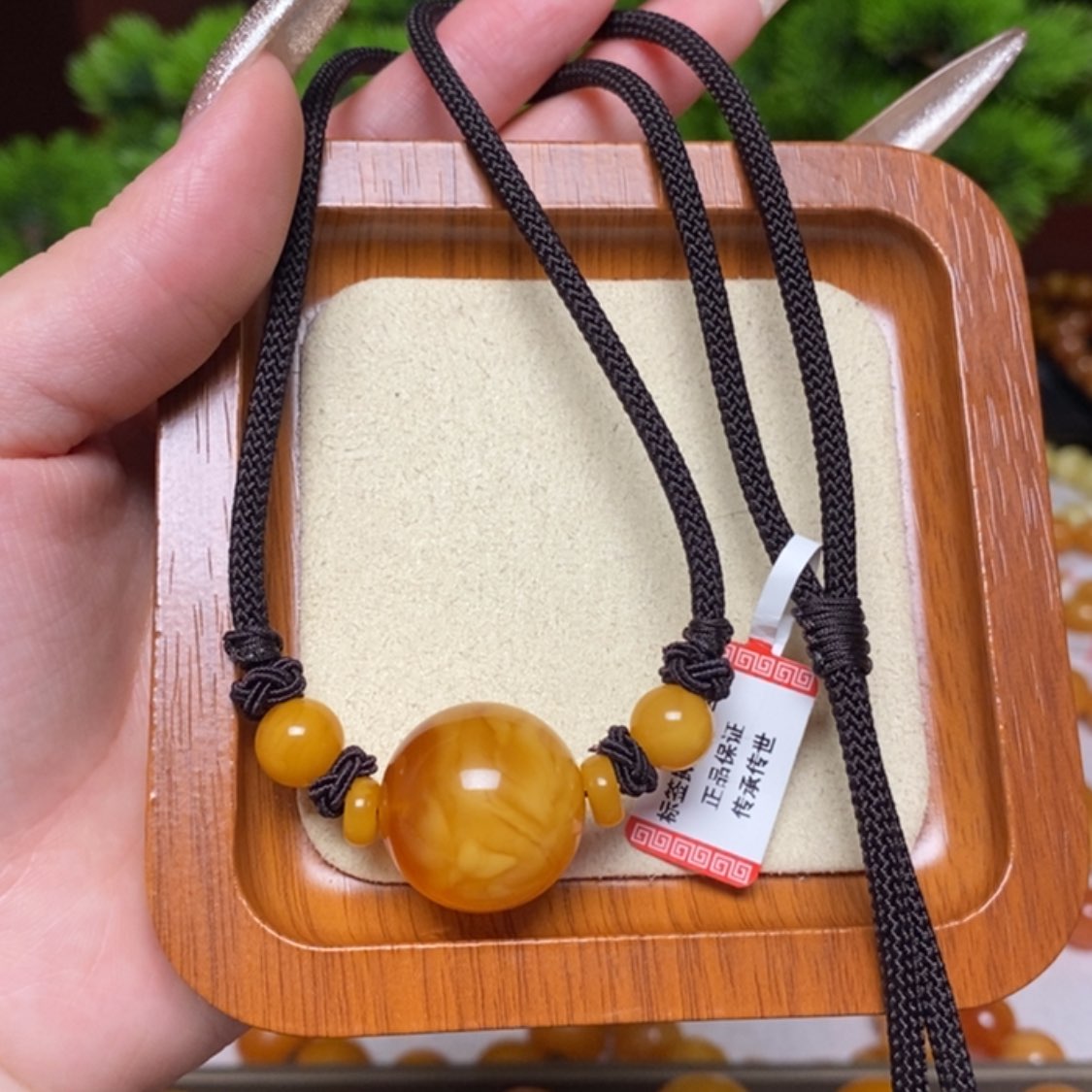 【闪购商品】未镶嵌颈饰蜜蜡项链