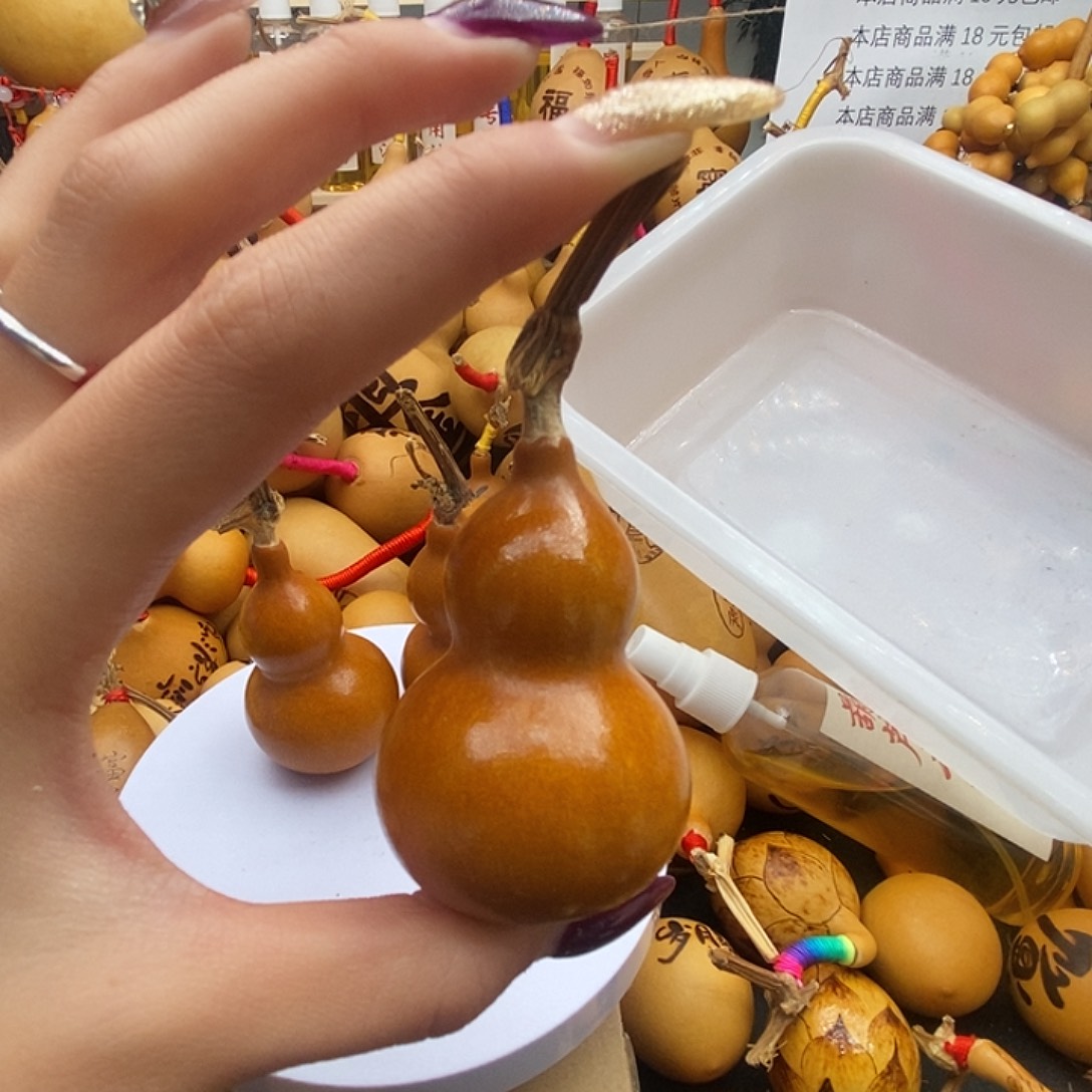 ༺***༻香榧木葫芦工艺品