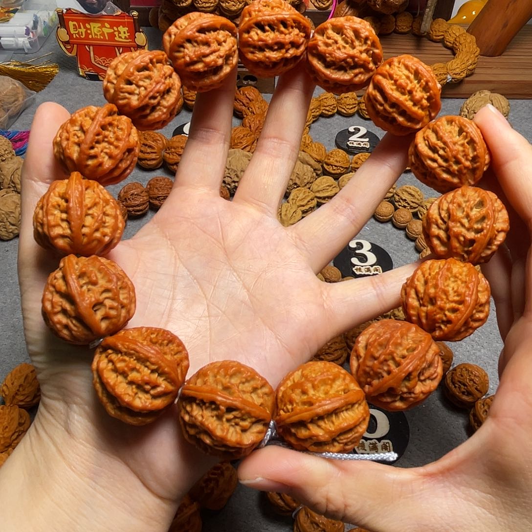 核桃梅汁纹大手持88