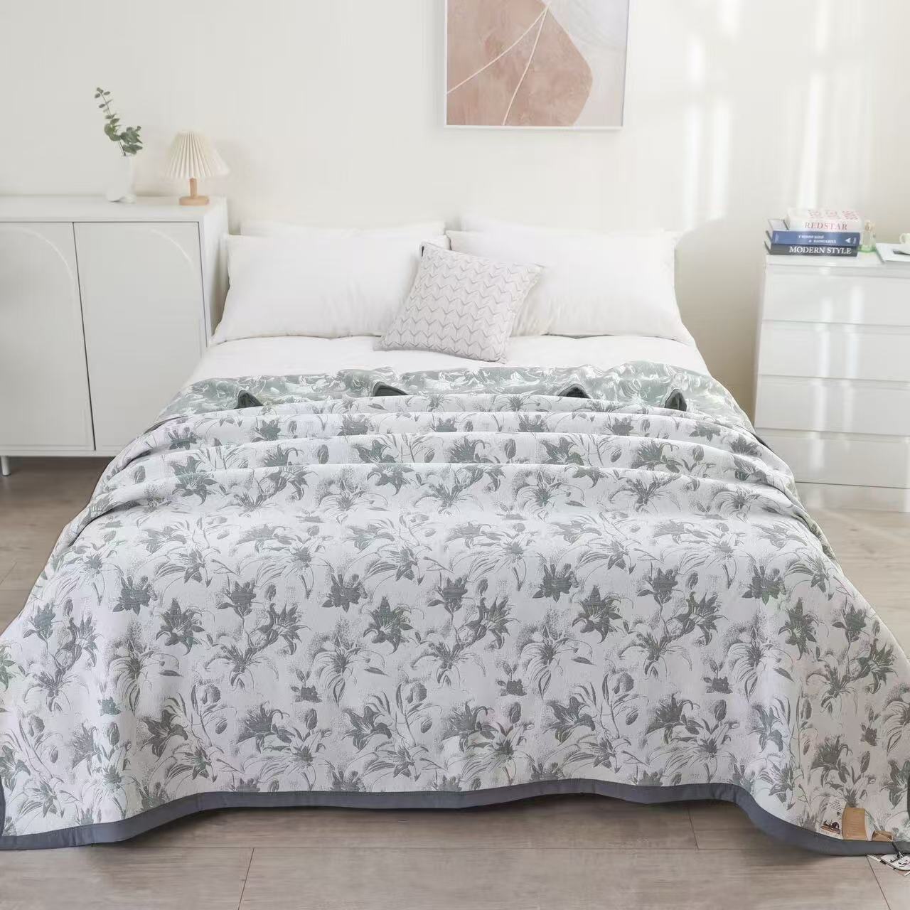 L【香水百合】高端软凉席（200*230cm）