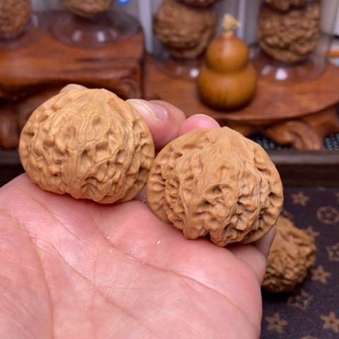 文玩核桃把件宫灯40