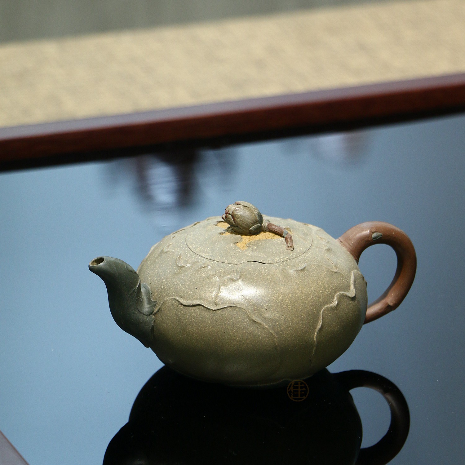 吃茶乐土/全手工 花开富贵 夏欣炜 原矿青段 260毫升 宜兴紫砂壶