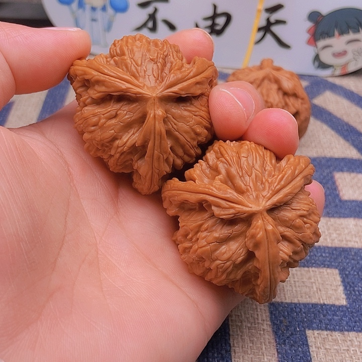 吊坠文玩核桃꒰****꒱三棱