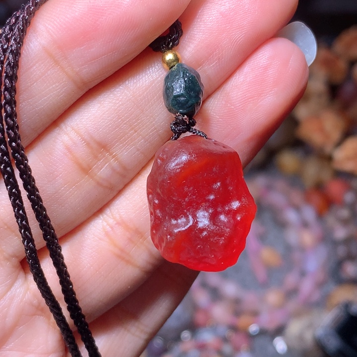 玛瑙/玉髓珠宝半成品未镶嵌人*果