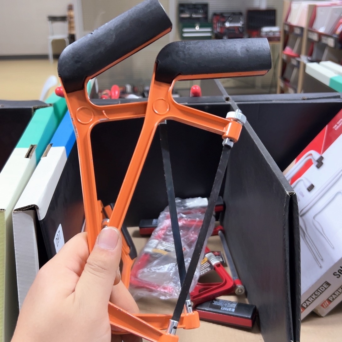 D97迷你手把据15cm两把带锯条