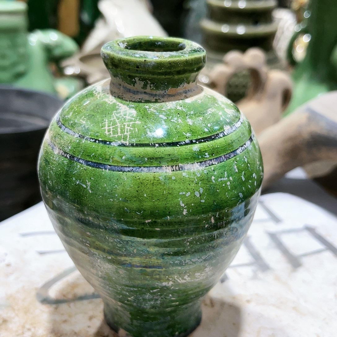 瓦当摆件摆件茶桌茶台陶瓷