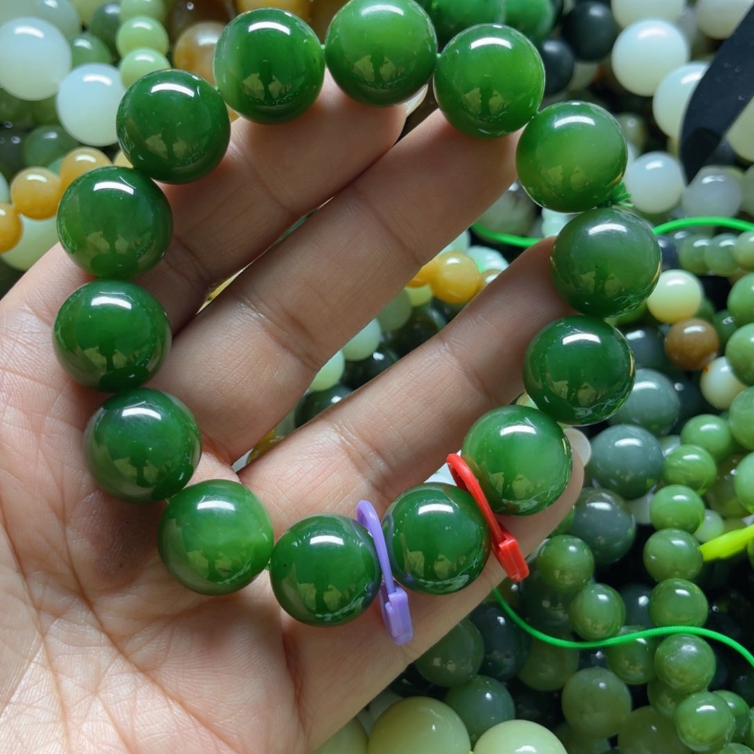 和田玉手链未镶嵌