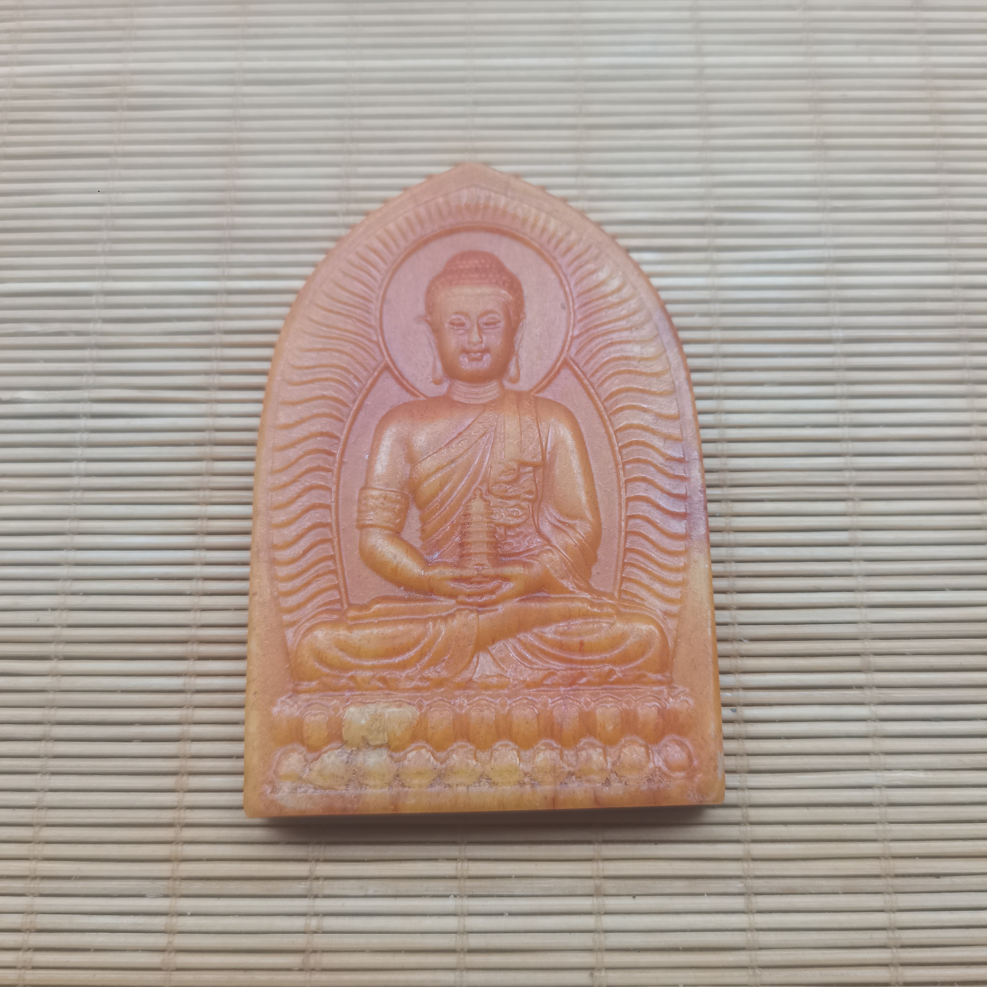 新疆和田玉大日如来59克唐家