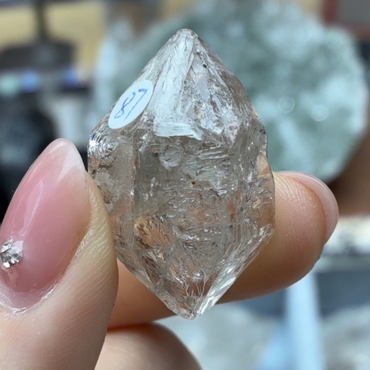 珠宝半成品水晶未镶嵌小杜
