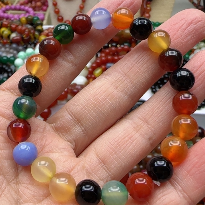 玛瑙/玉髓手链合金