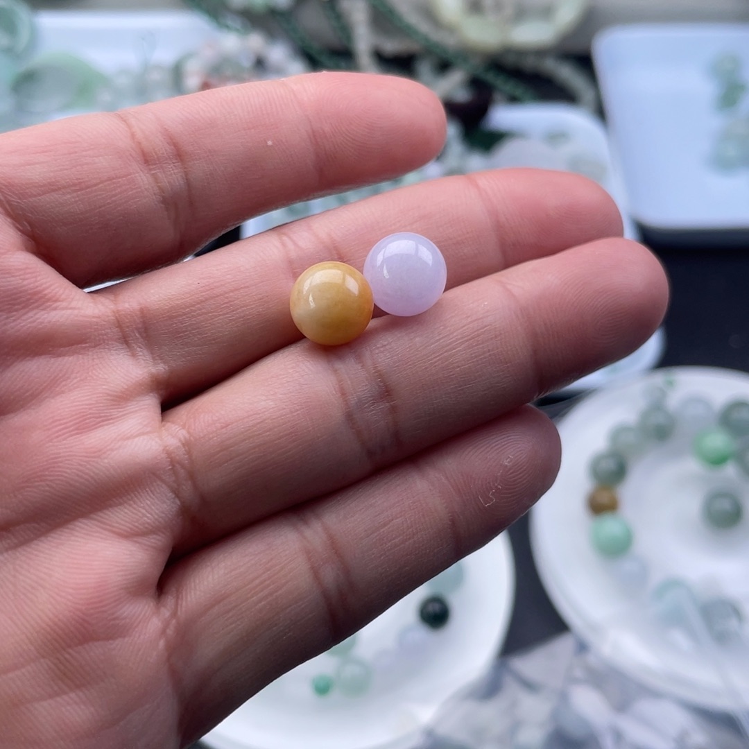 散珠翡翠妍*天然缅甸翡翠A货